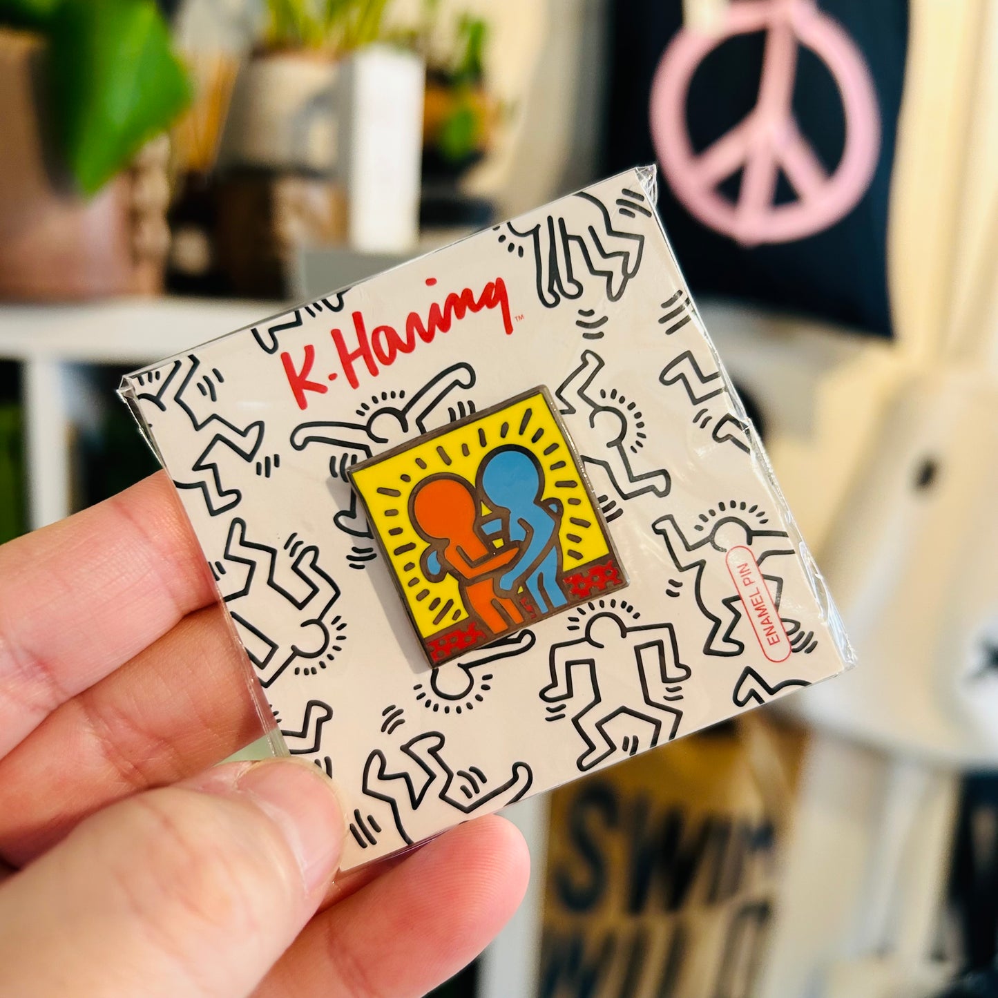 Keith Haring - Friends Pin