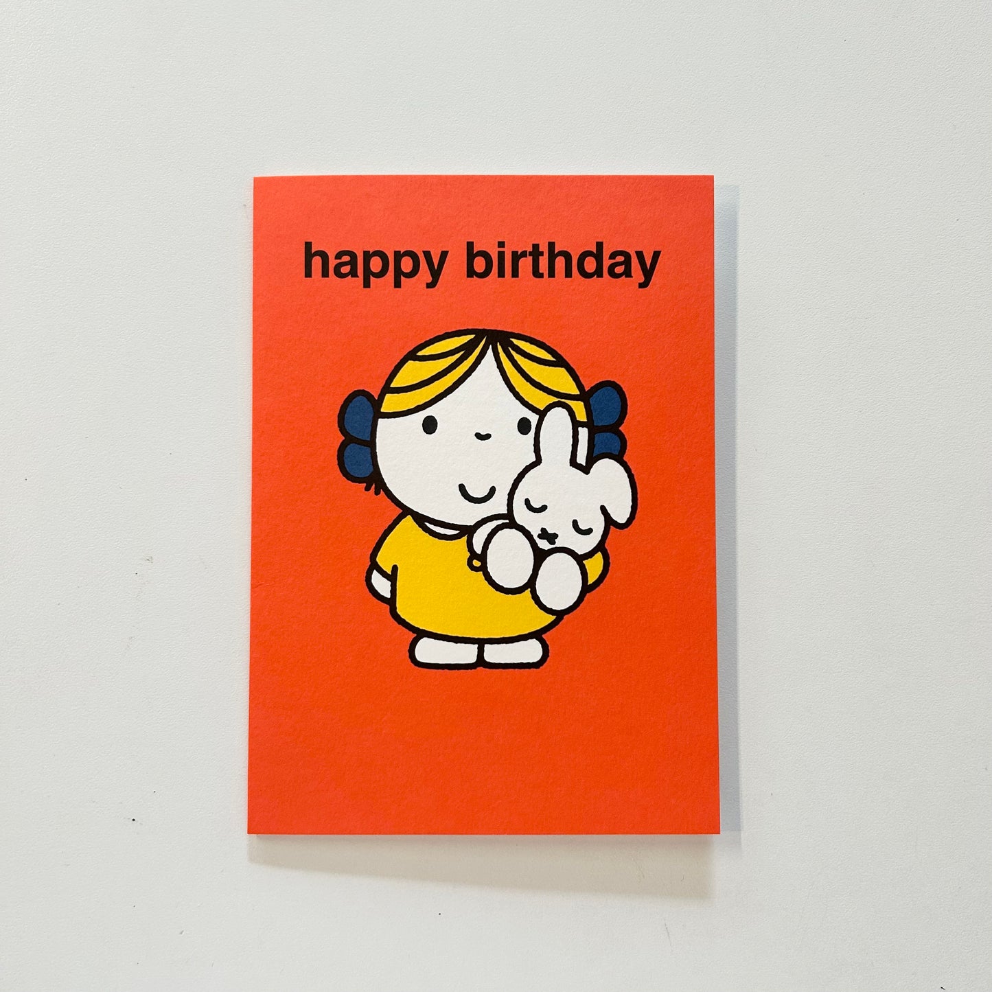 Miffy Teddy Card