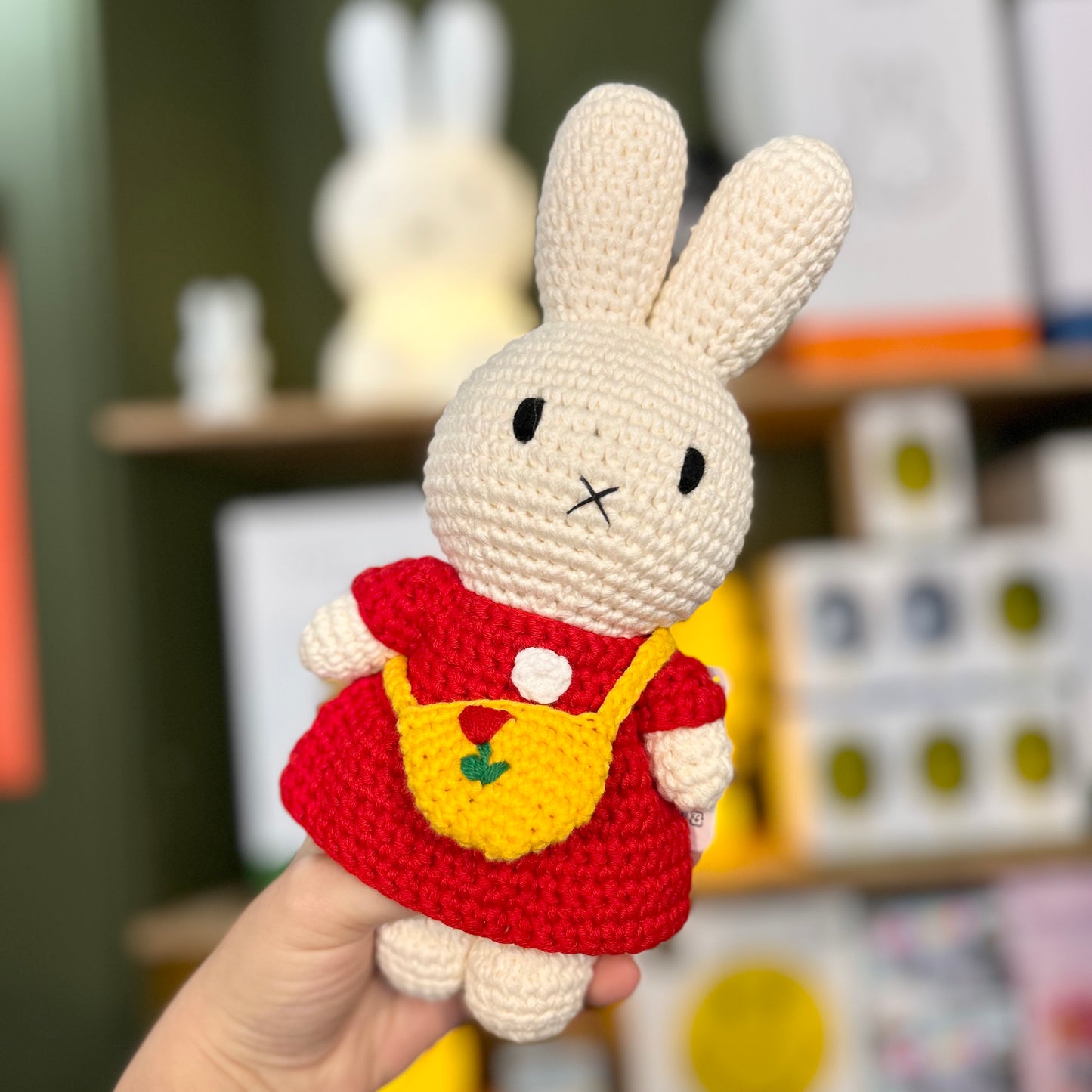 Miffy Classic Red Dress and Bag