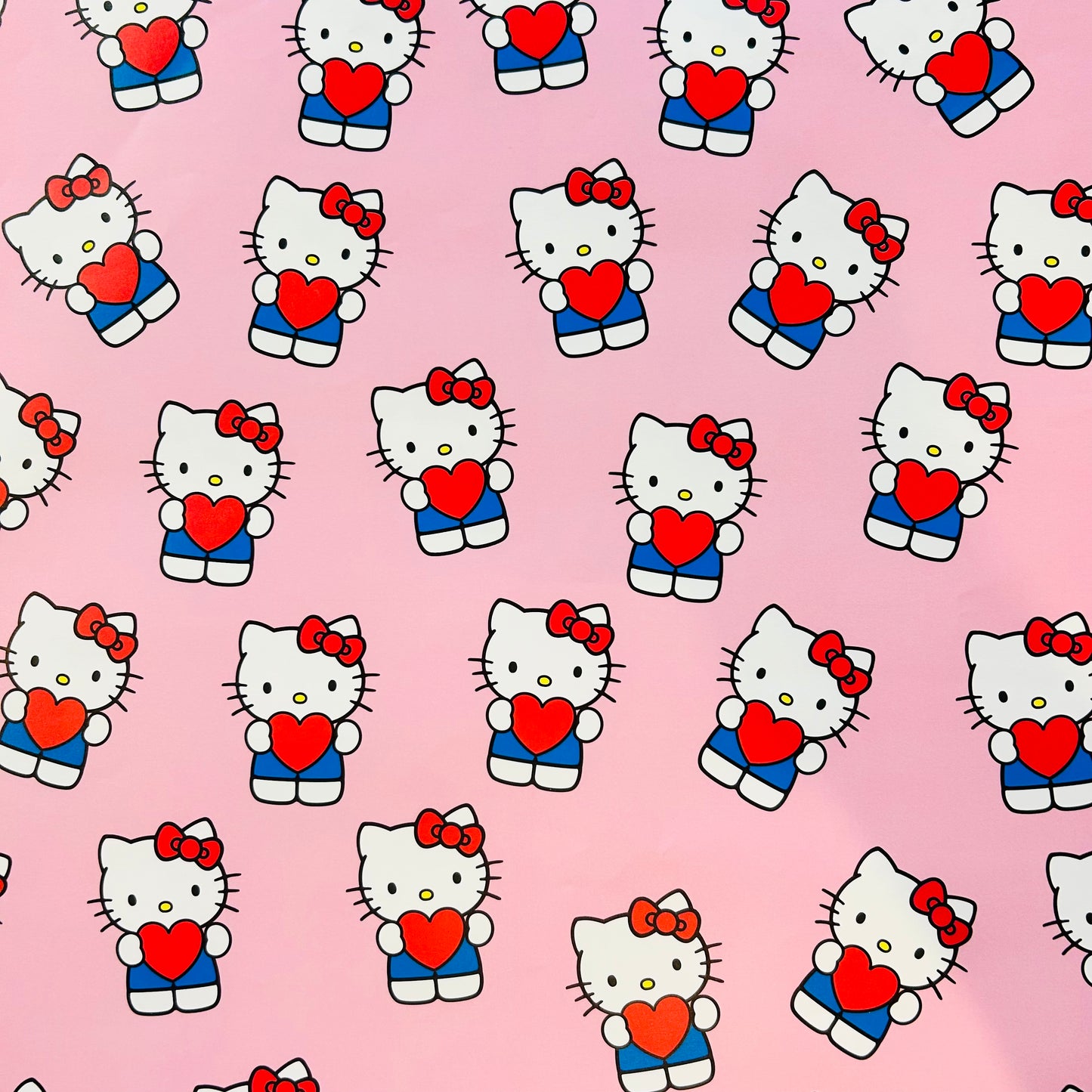 Hello Kitty Gift Wrap - Pink