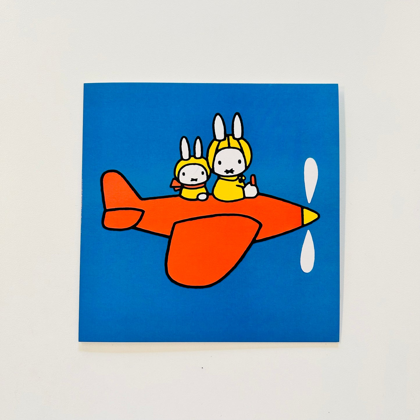 Miffy Plane Card