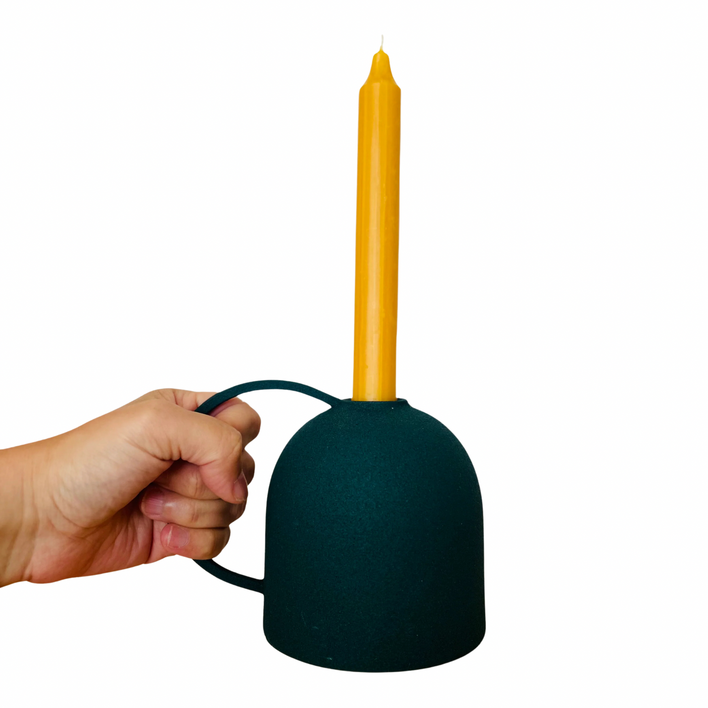 Idon Metal Candle holder | Teal