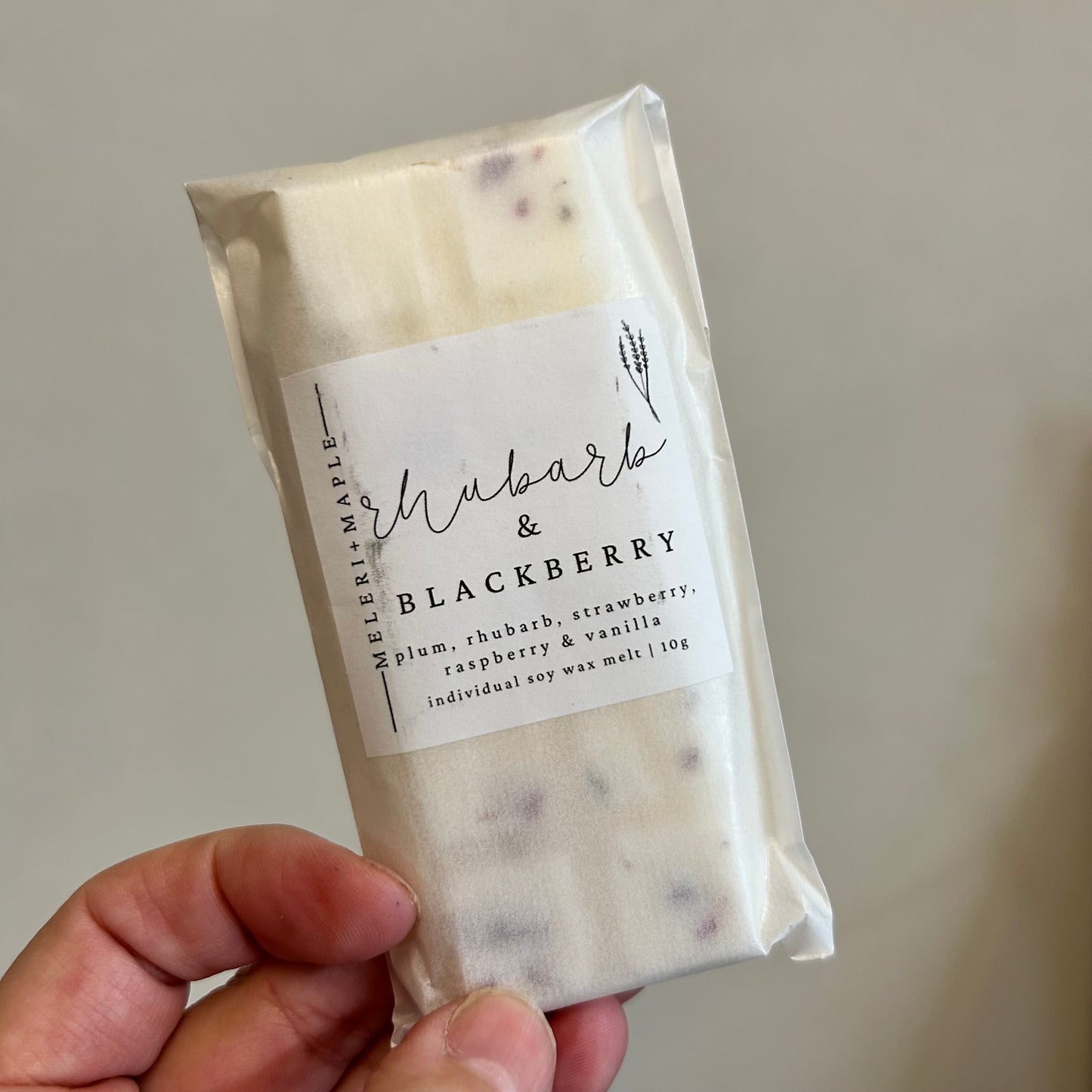 Rhubarb & Blackberry Snap Bar Wax Melt
