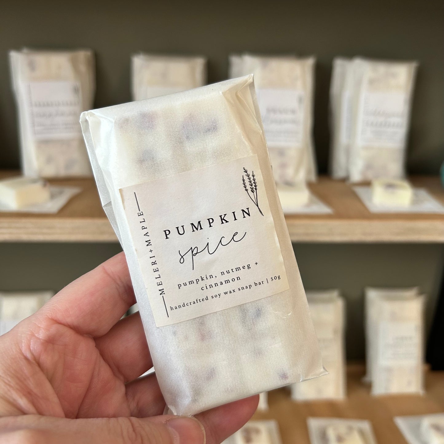 Pumpkin Spice Soy Wax Melt SnapBar