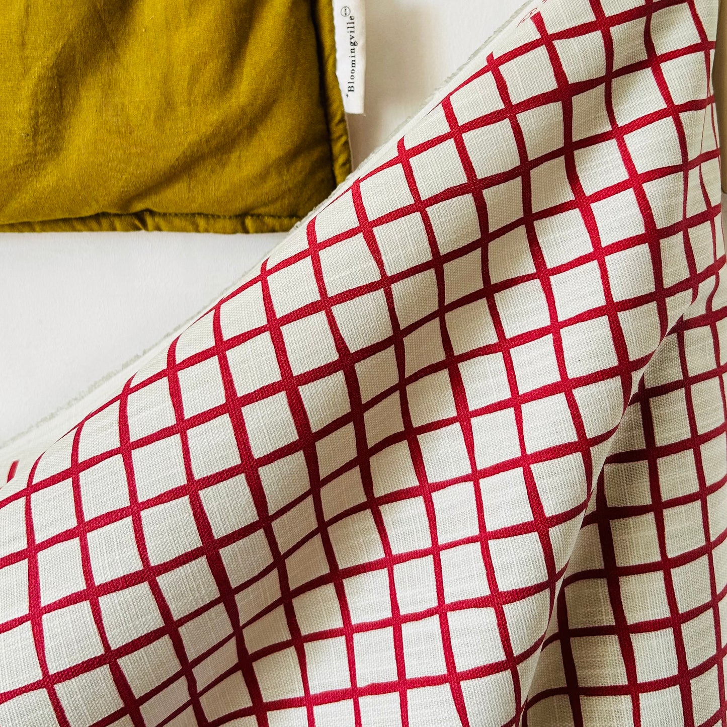 RUTA fabric fabric - Red P/M