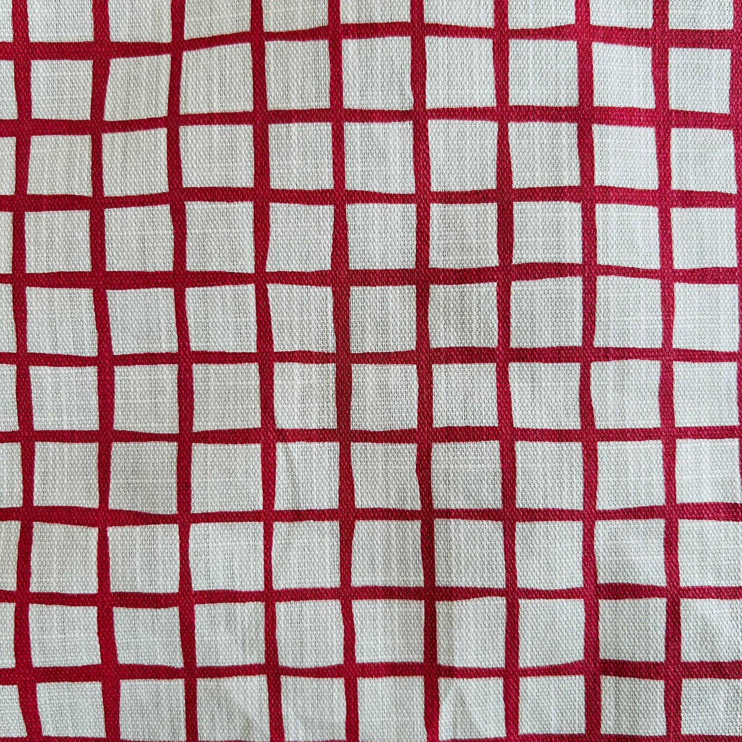 RUTA fabric fabric - Red P/M