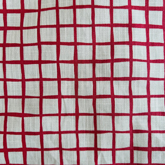 RUTA fabric fabric - Red P/M