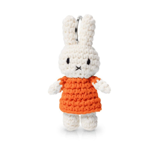 Miffy Crochet Keyring - Orange