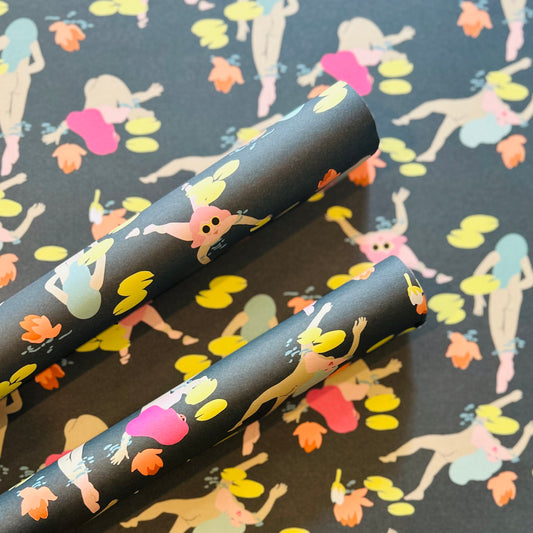 Free swimmers  Gift Wrap