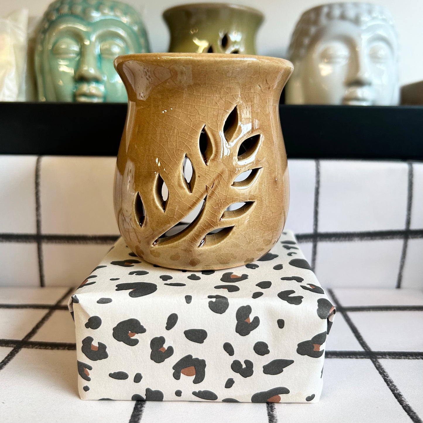 Leaf Oil Burner - Earth