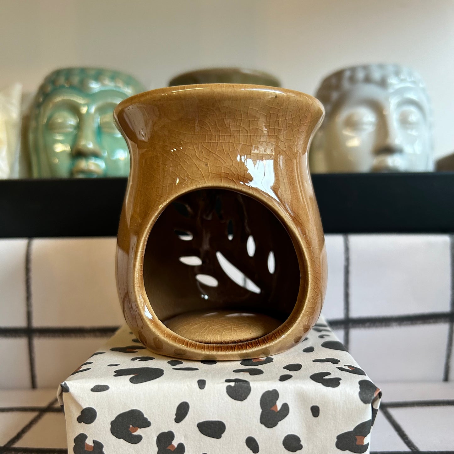 Leaf Oil Burner - Earth