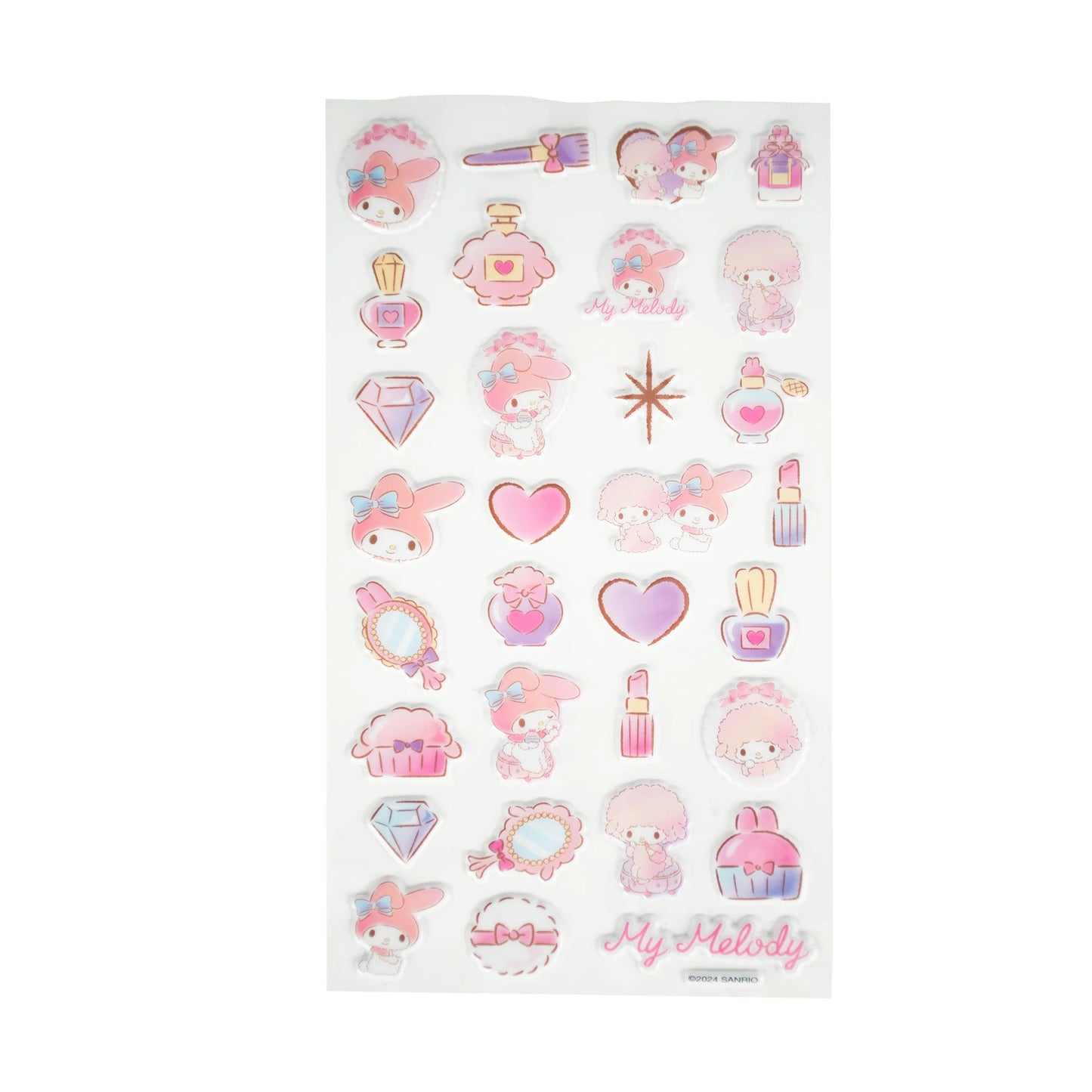 My Melody Puff Stickers