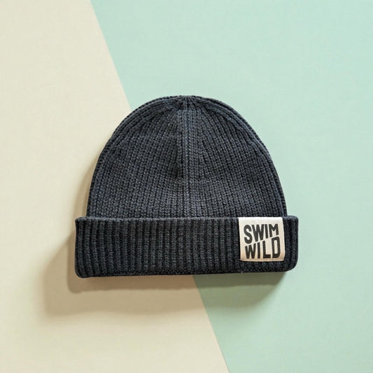 Steel Fisherman Knit Beanie