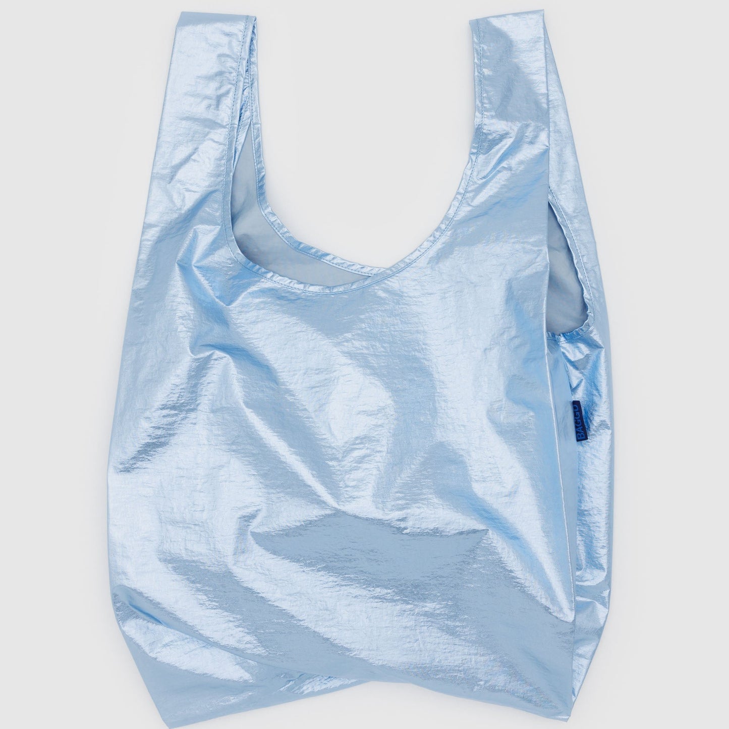 Metallic Blue Reusable Bag