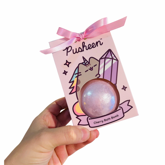 Pusheen Pusheenicorn Bath Bomb in Gift Box - Cherry