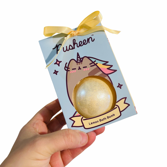 Pusheen Pusheenicorn Bath Bomb in Gift Box - Lemon