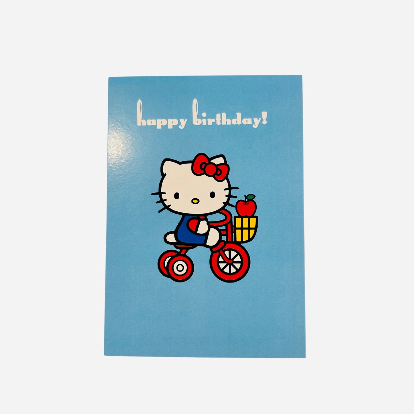 Hello Kitty Bike Card