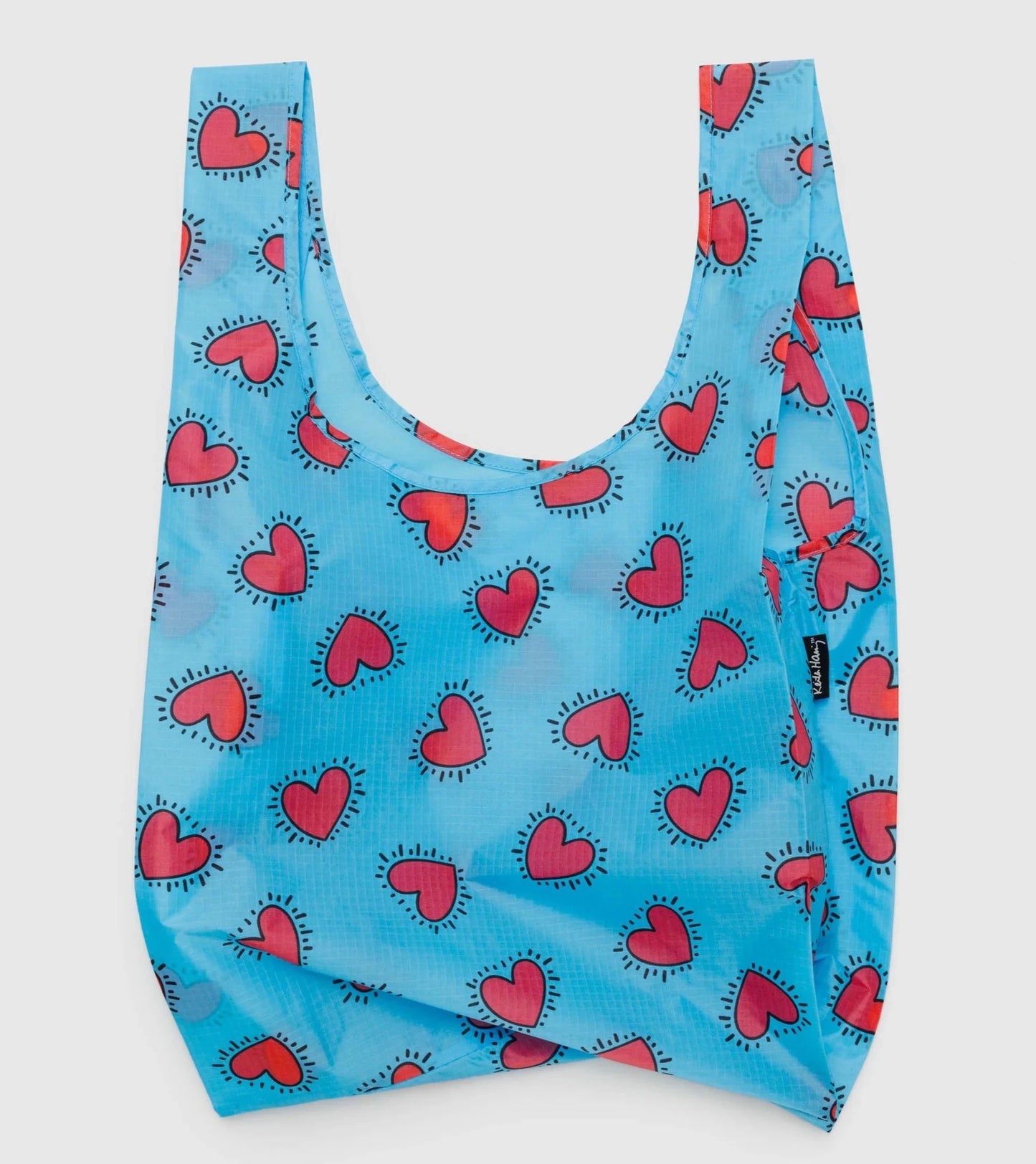 Keith Haring Hearts reusable bag