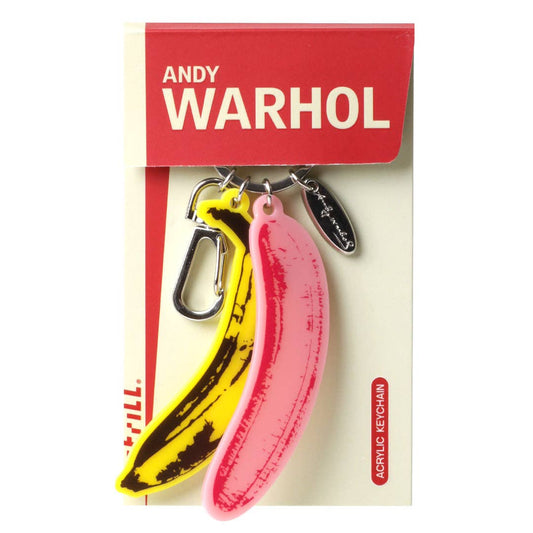 Warhol Bananas Keyring