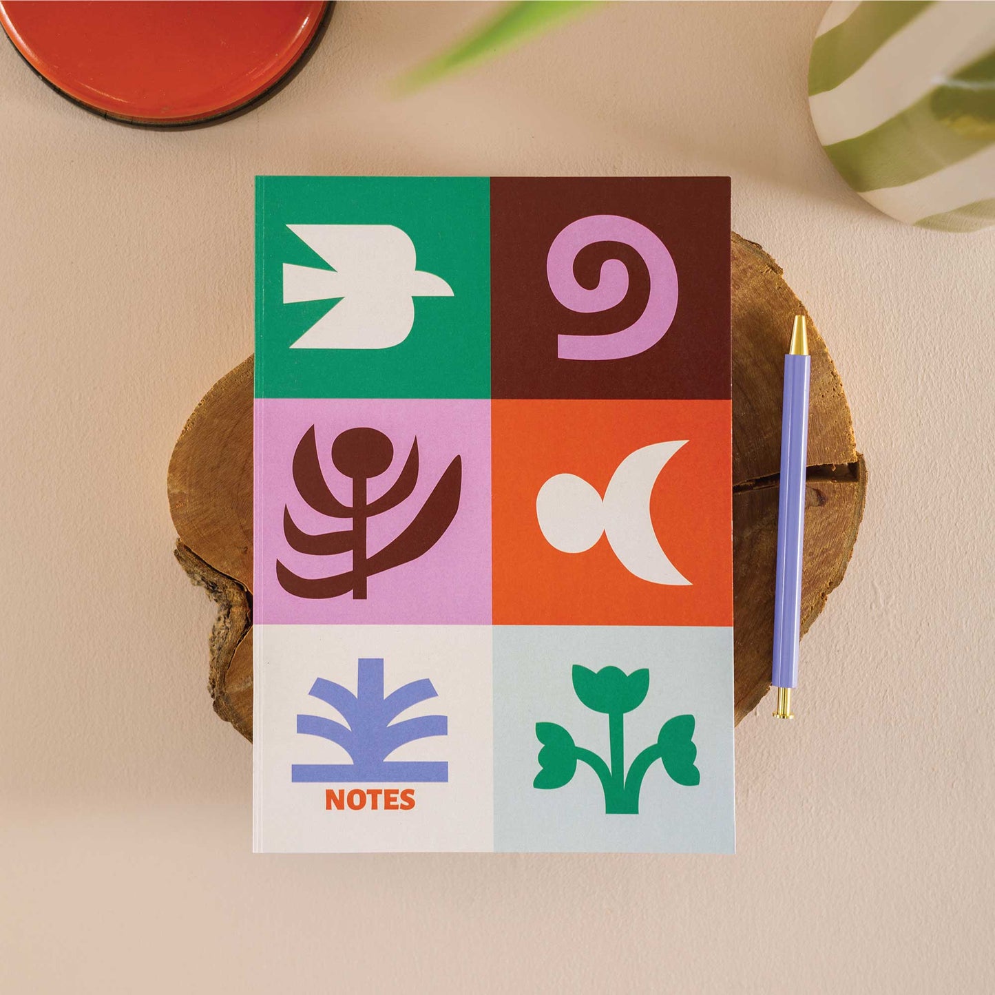 A5 Shapes of Nature Notebook