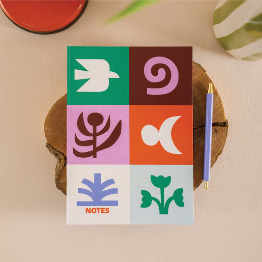 A5 Shapes of Nature Notebook