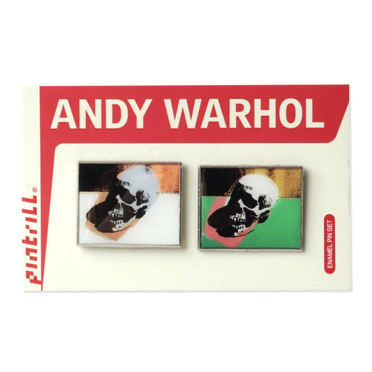 Warhol Skulls Pin Set