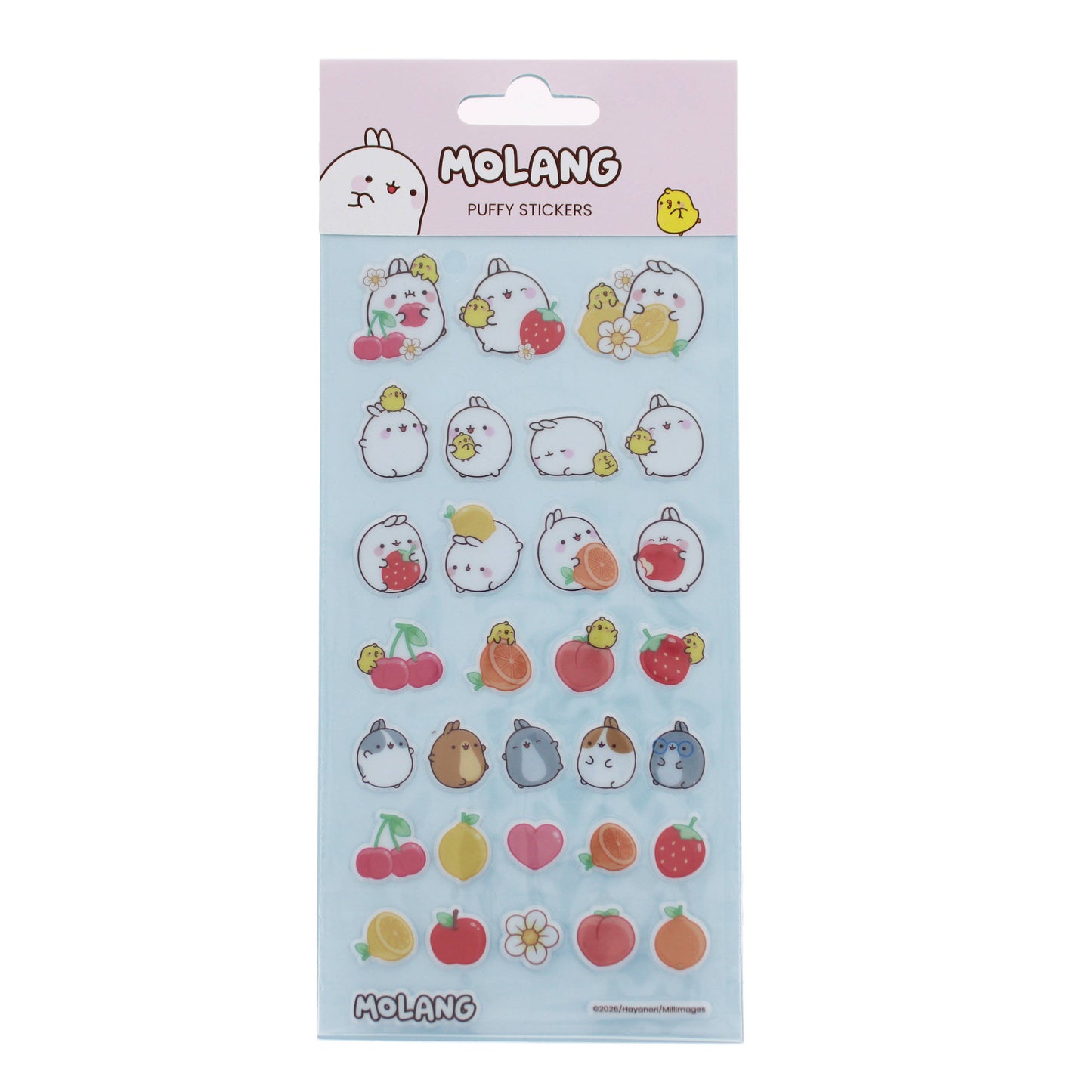 Molang Fruits Stickers