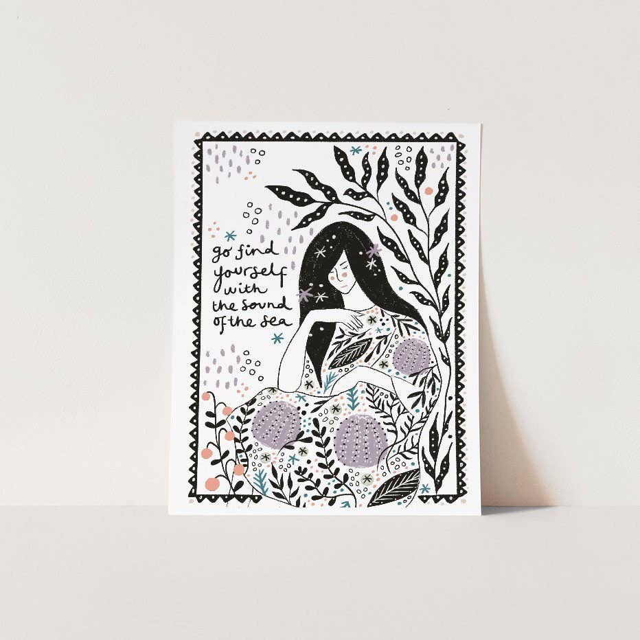 Sound Of The Sea - A4 Print