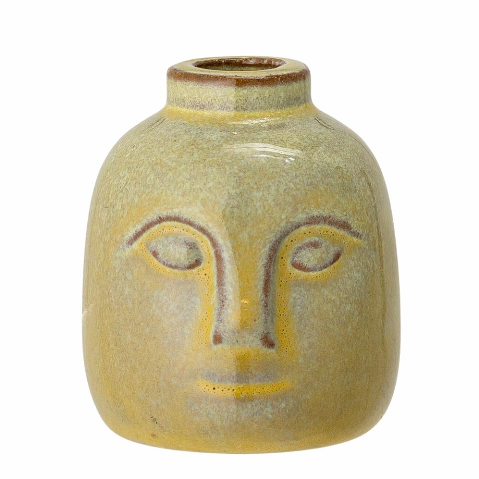 Face Candle Holder | Green