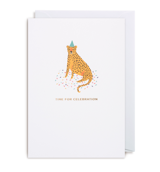 Time For Celebration Greetings Card
