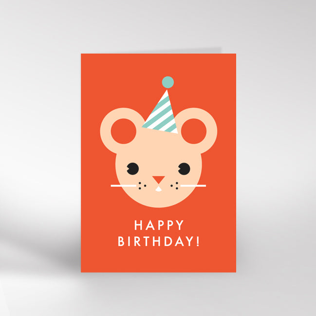 Birthday Mouse Card