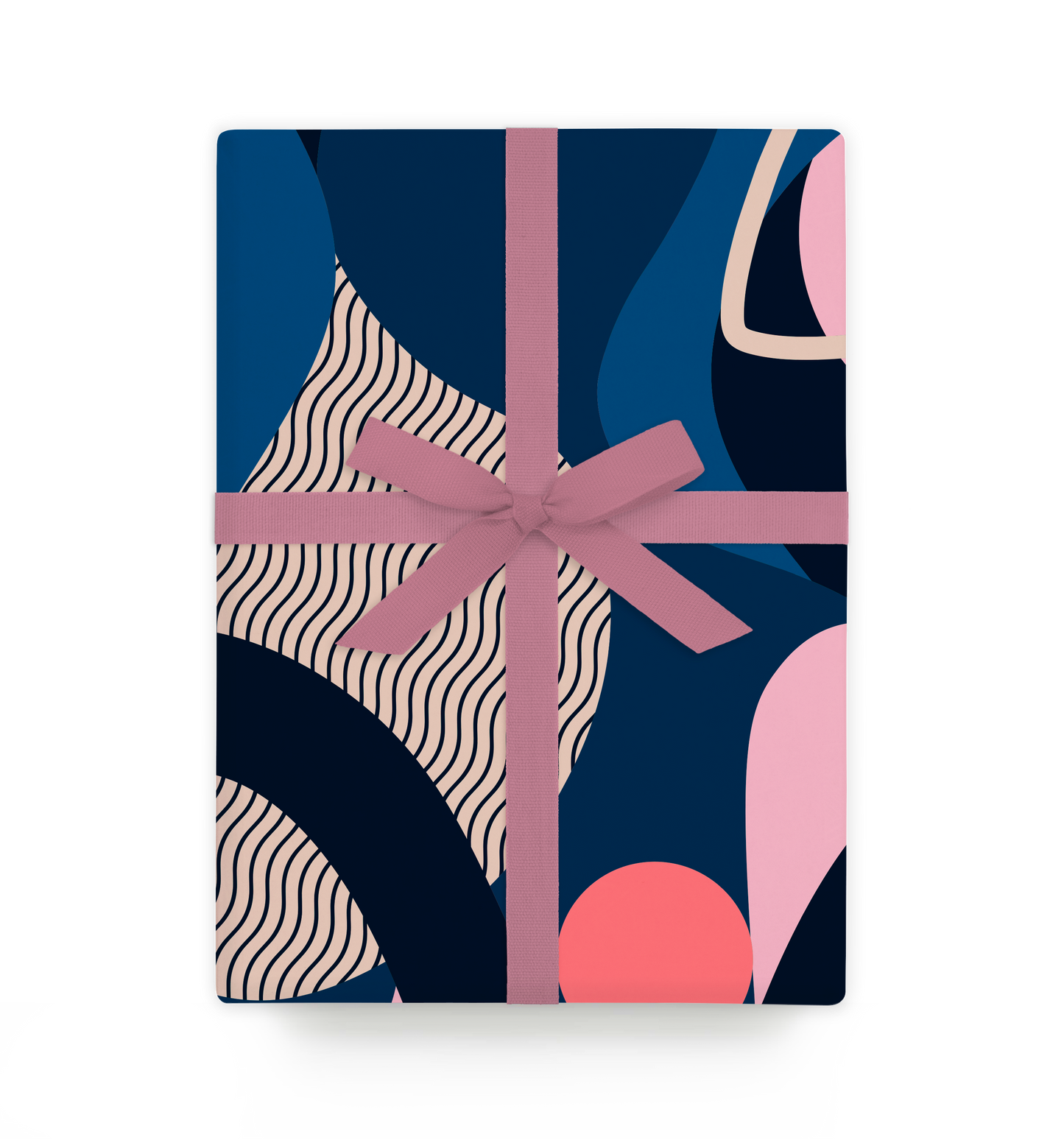 Abstract Gift wrap - Blue