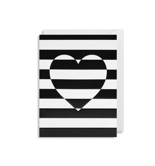 Heart Mini Greetings Card