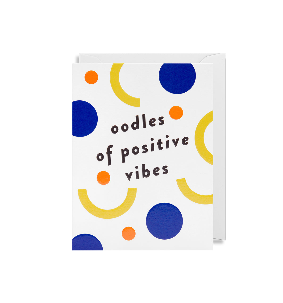 Positive Vibes Mini Greetings Card