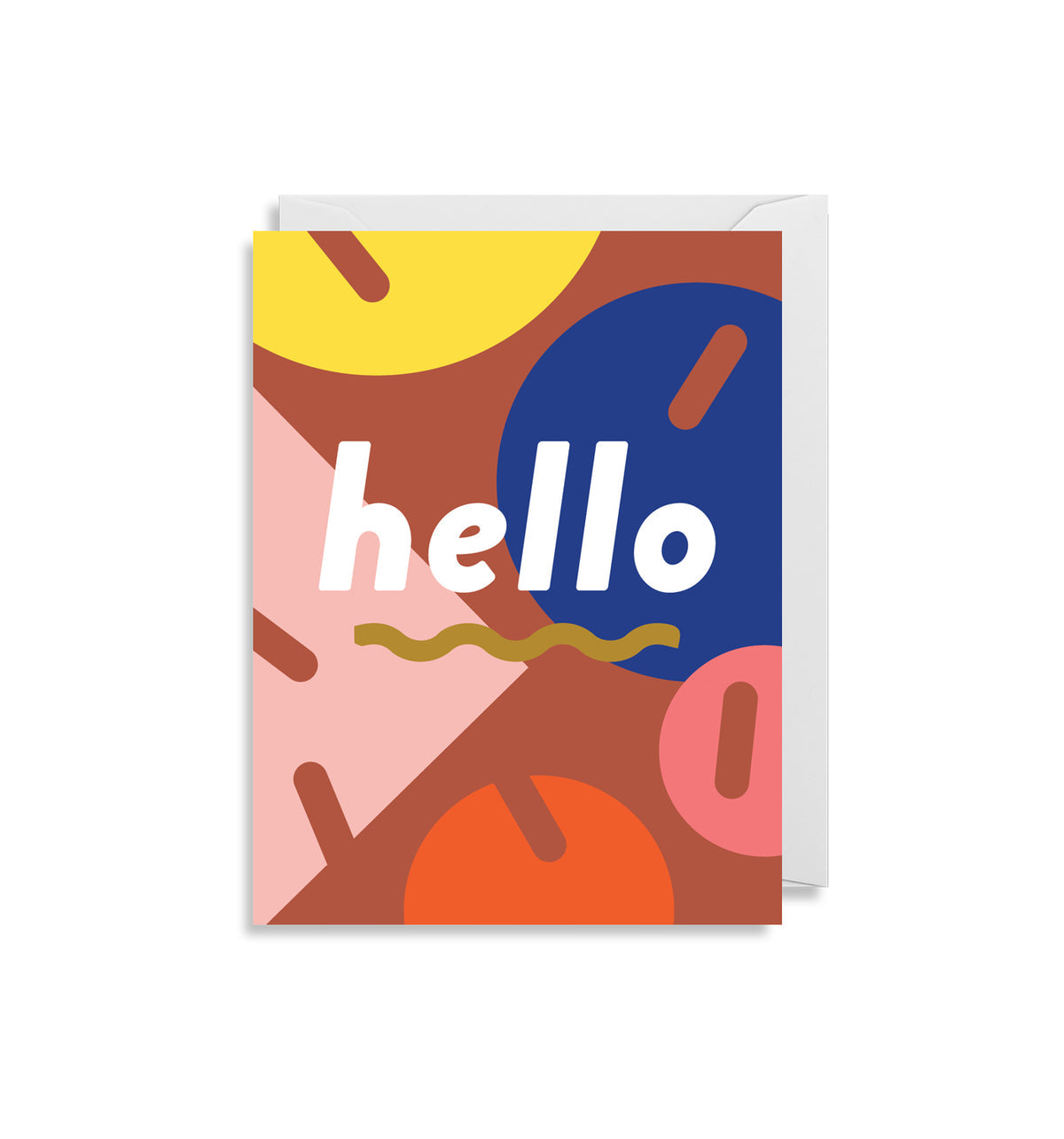 Hello Mini Greetings Card