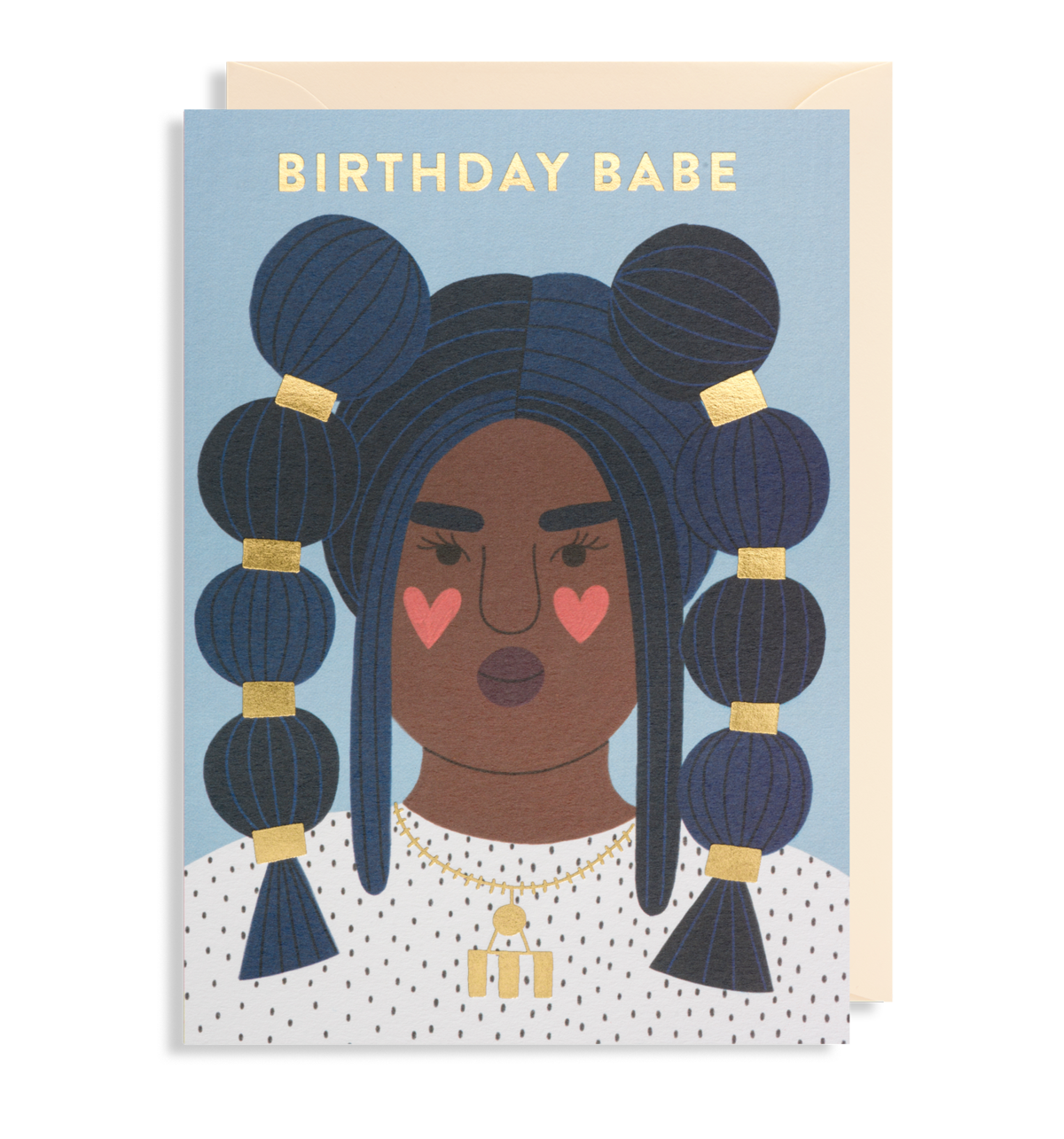 Birthday Babe Greetings Card
