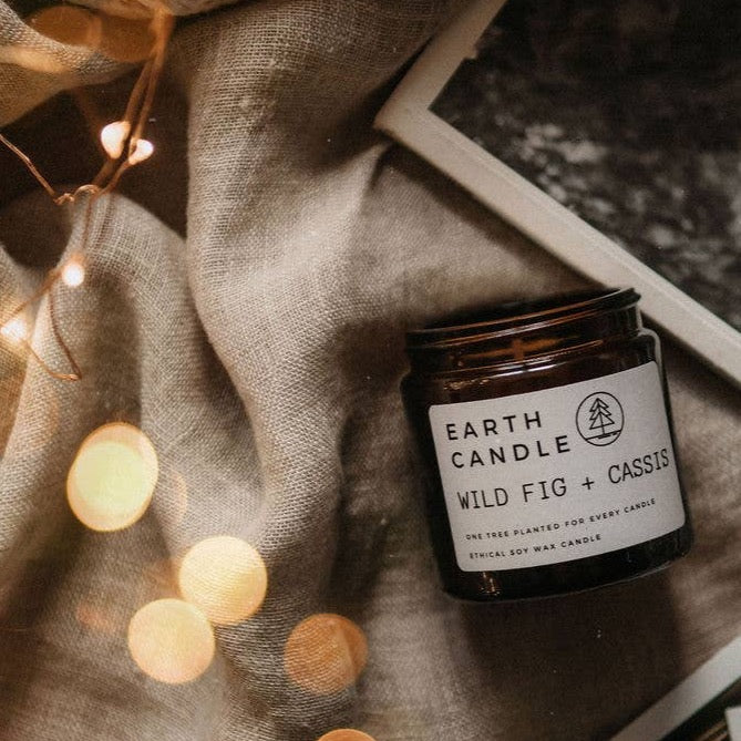 Wild Fig + Cassis Soy Wax Eco Candle