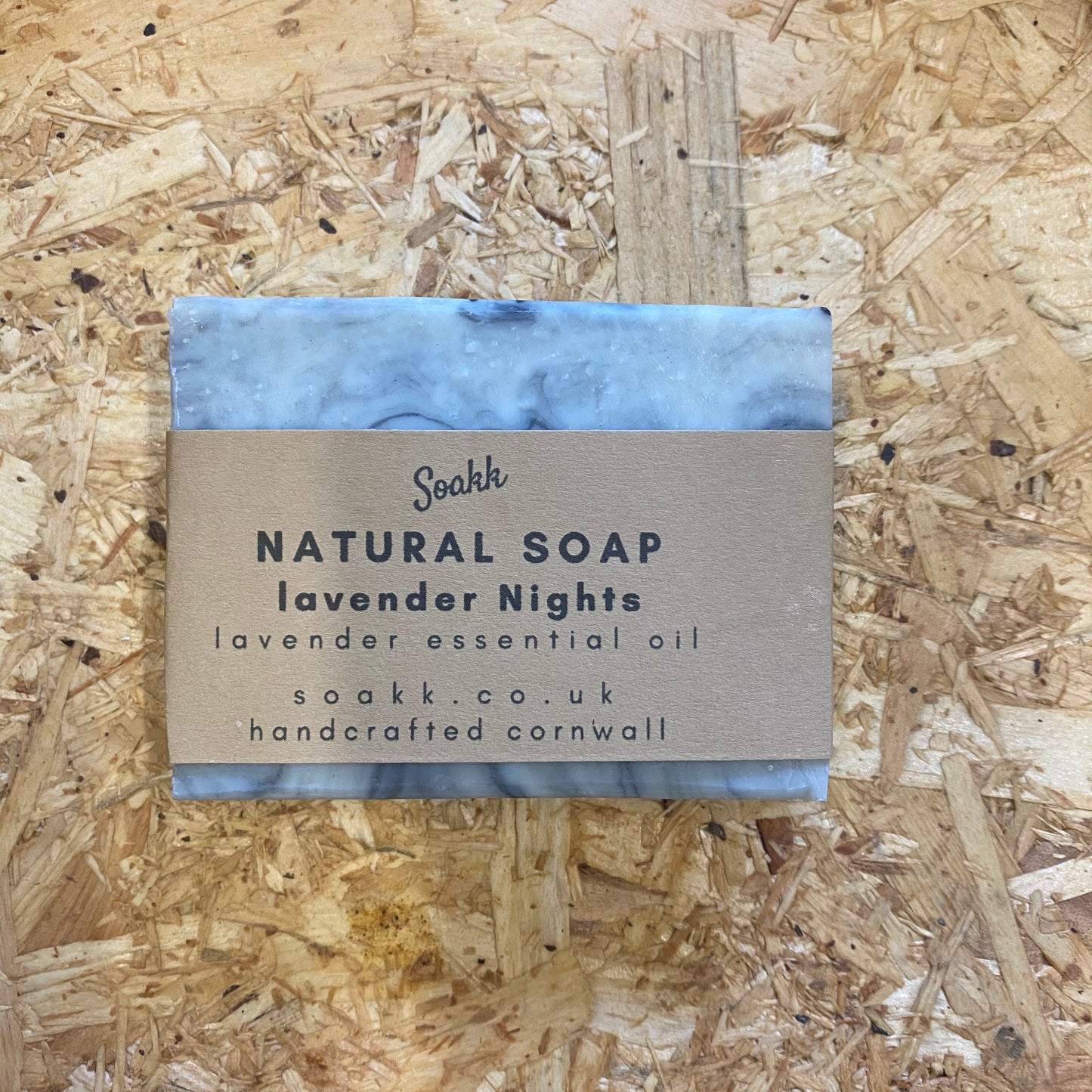 Lavender nights + Charcoal Natural soap