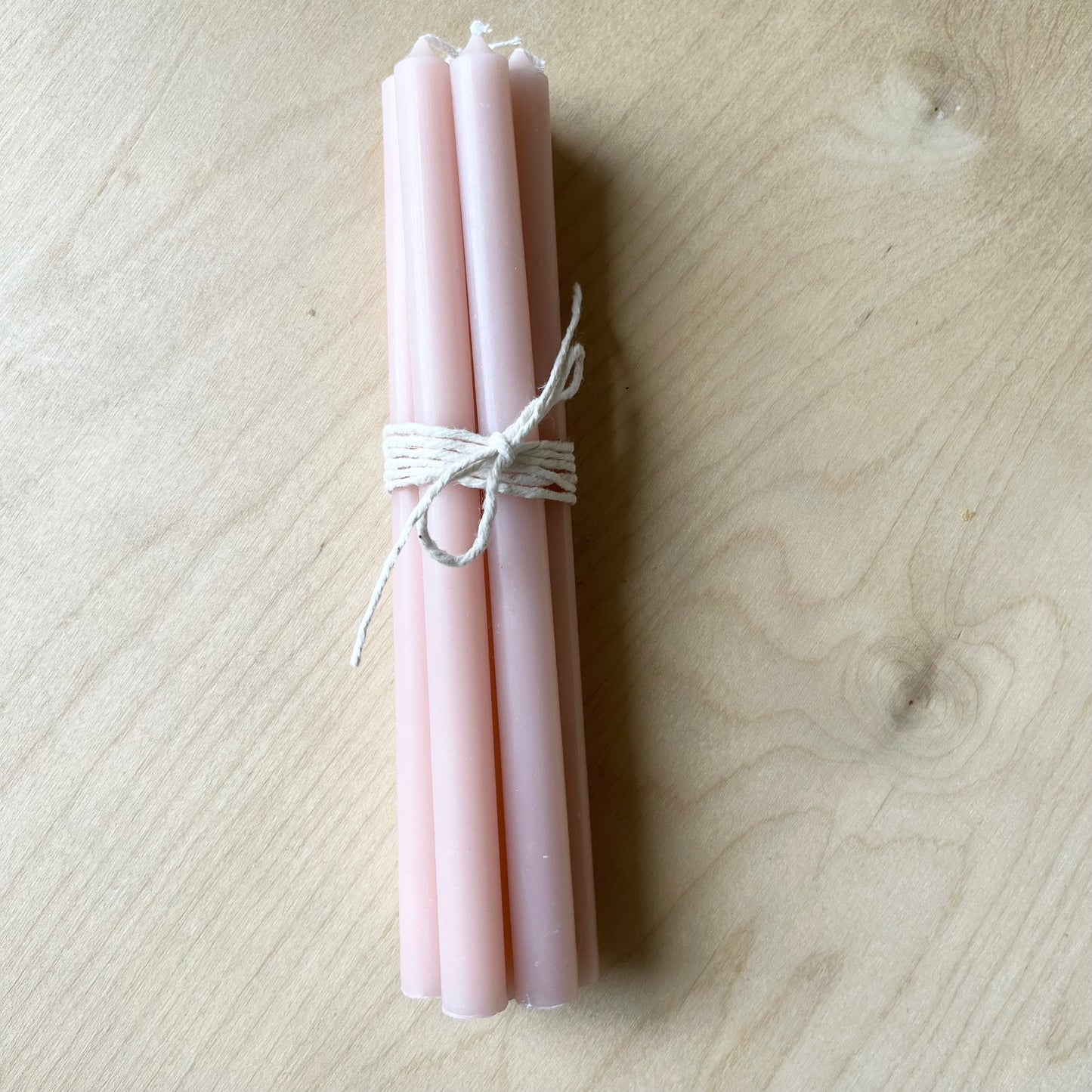 Long Taper Candles | Pack of 7 |  Light Pink