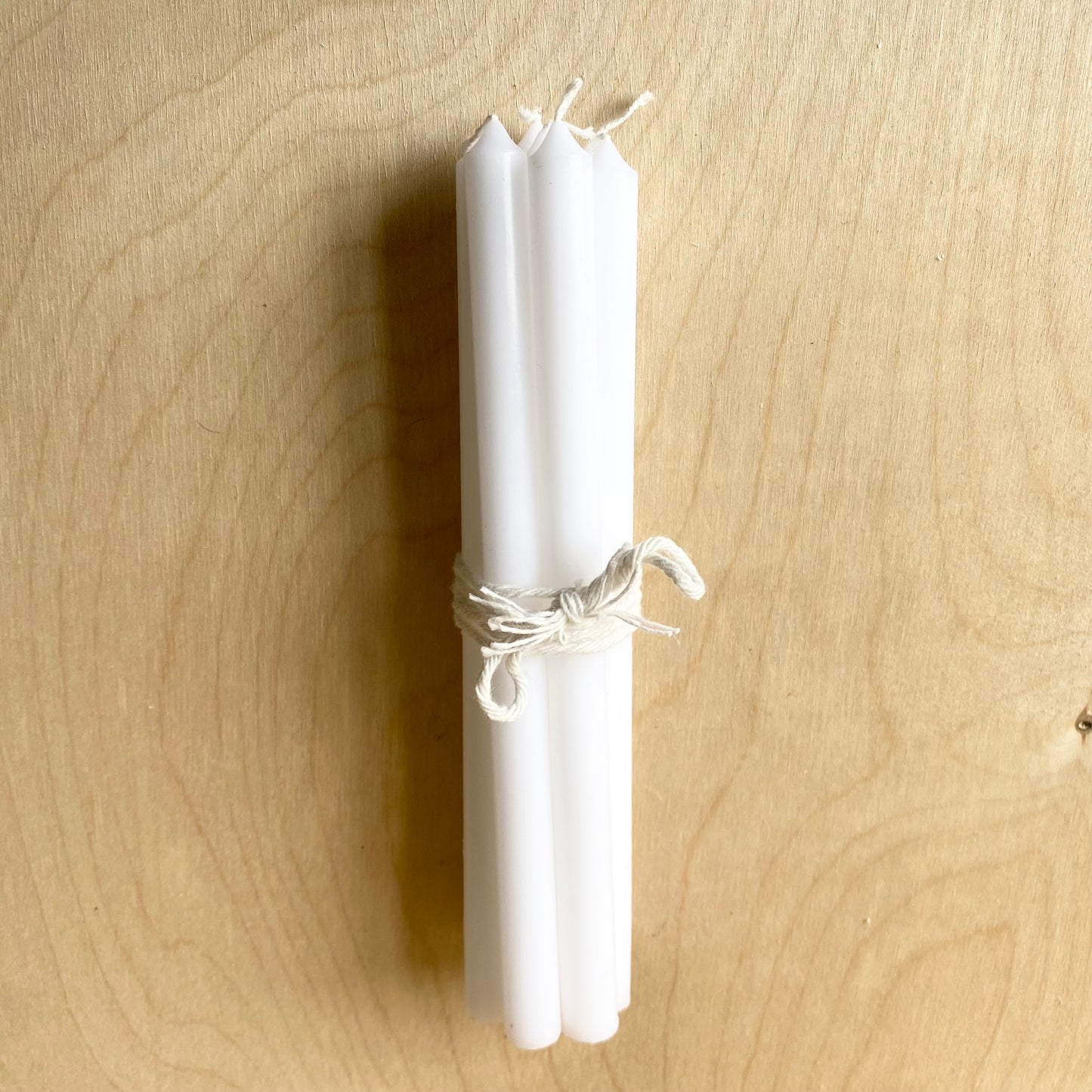 Long Taper Candles | Pack of 7 |  White