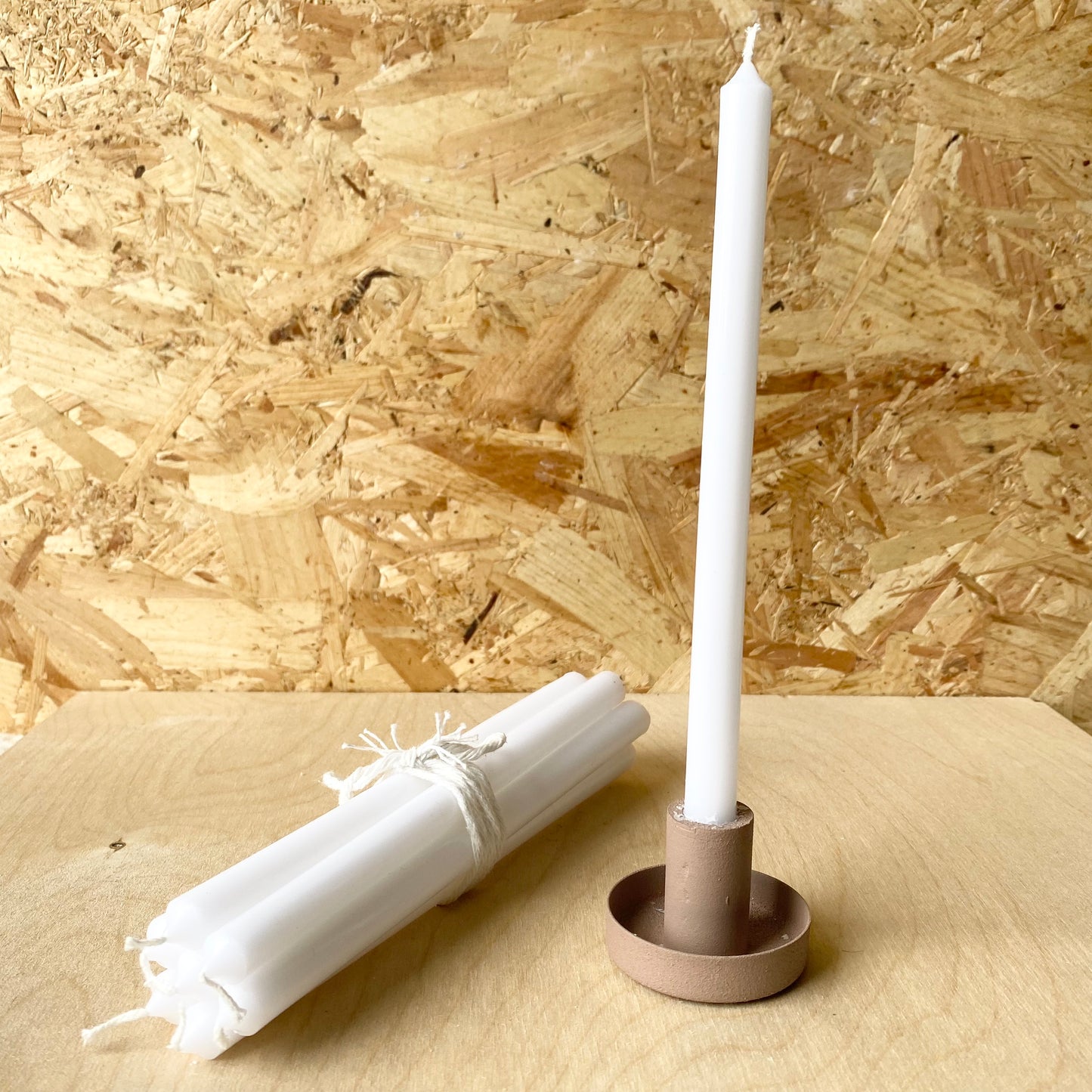 Long Taper Candles | Pack of 7 |  White