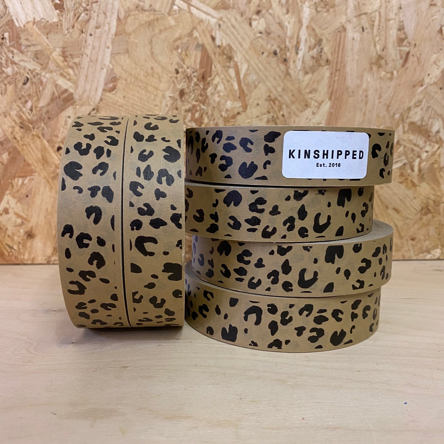 Leopard Print Paper Tape