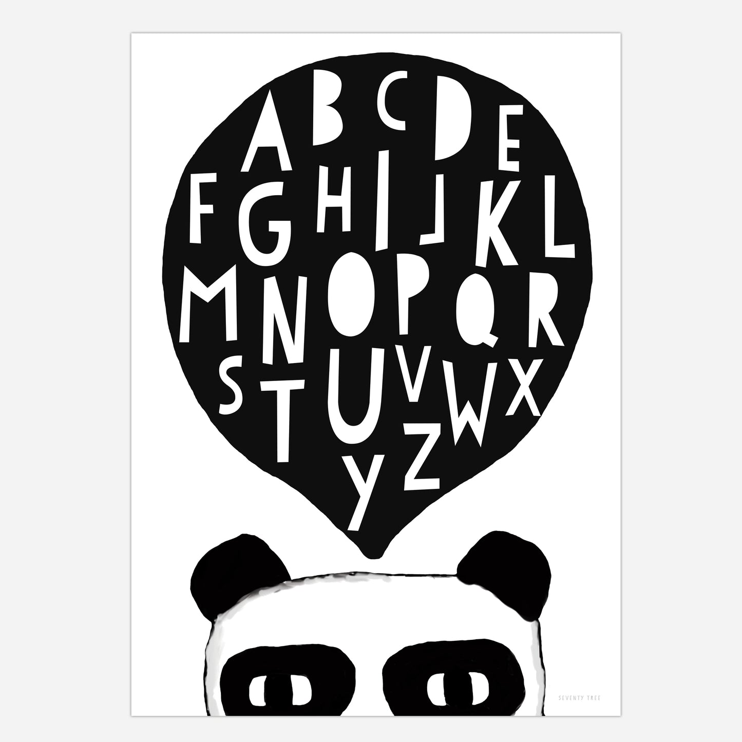 Pandalphabet Poster