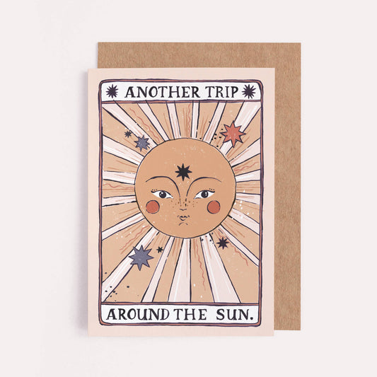 Another Trip Round The Sun Birthday Card