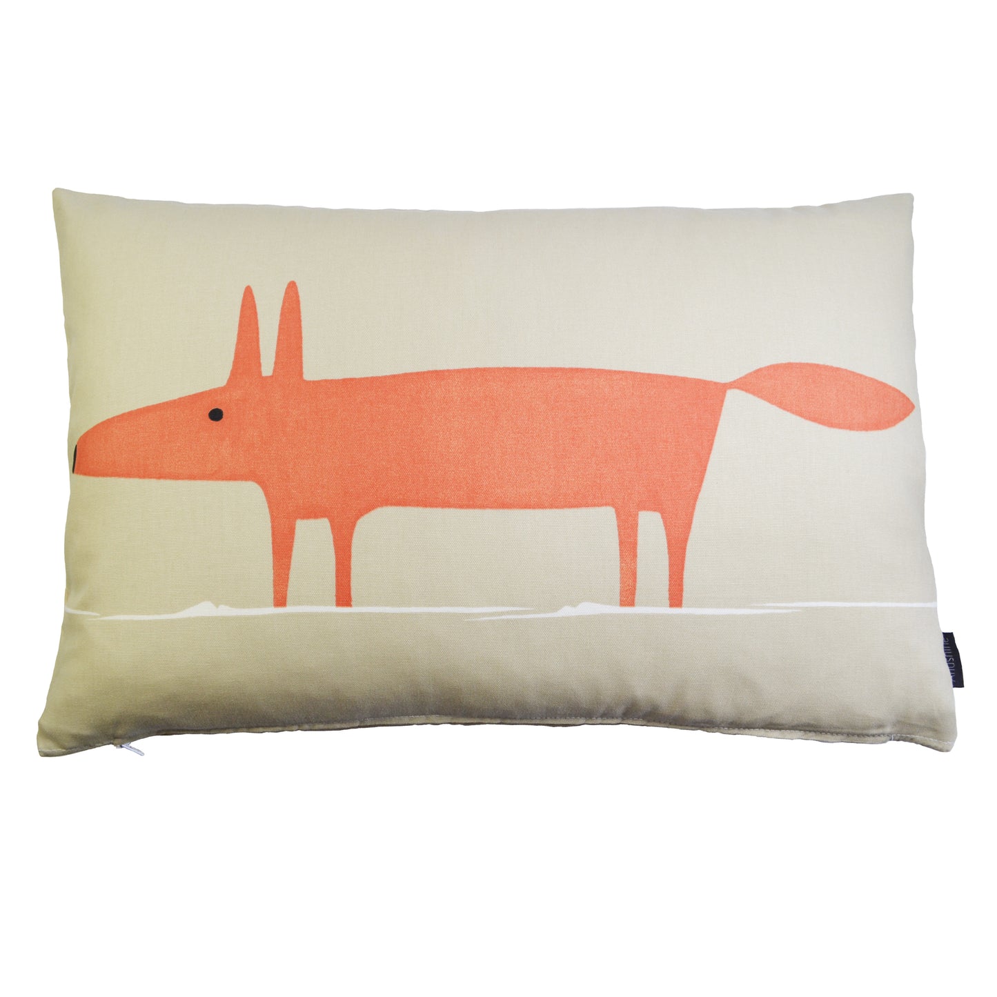 Mr Fox cushion/cover - Beige