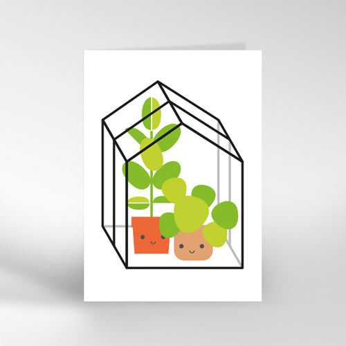 Greenhouse Greetings Card