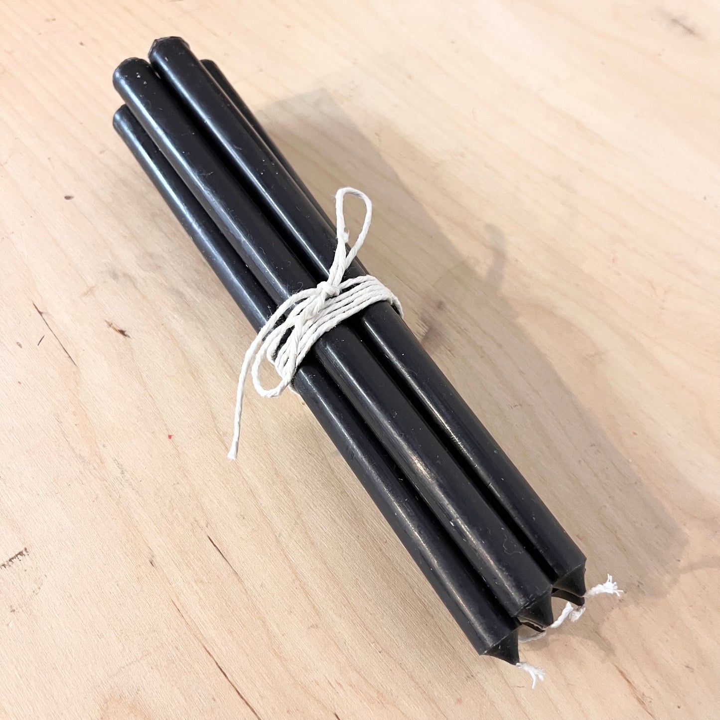 Long Taper Candles | Pack of 7 |  Black